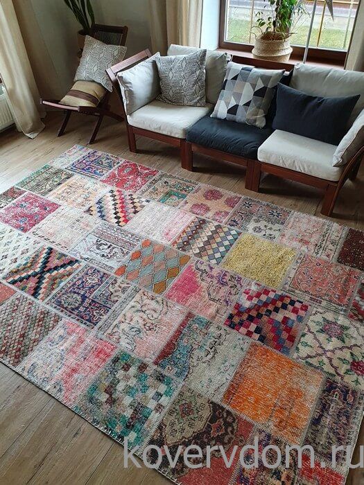 Ковер винтажный ПЭЧВОРК ручной работы Vintage Look at Me P-97 Ковер винтажный ПЭЧВОРК ручной работы Vintage Look at Me P-97