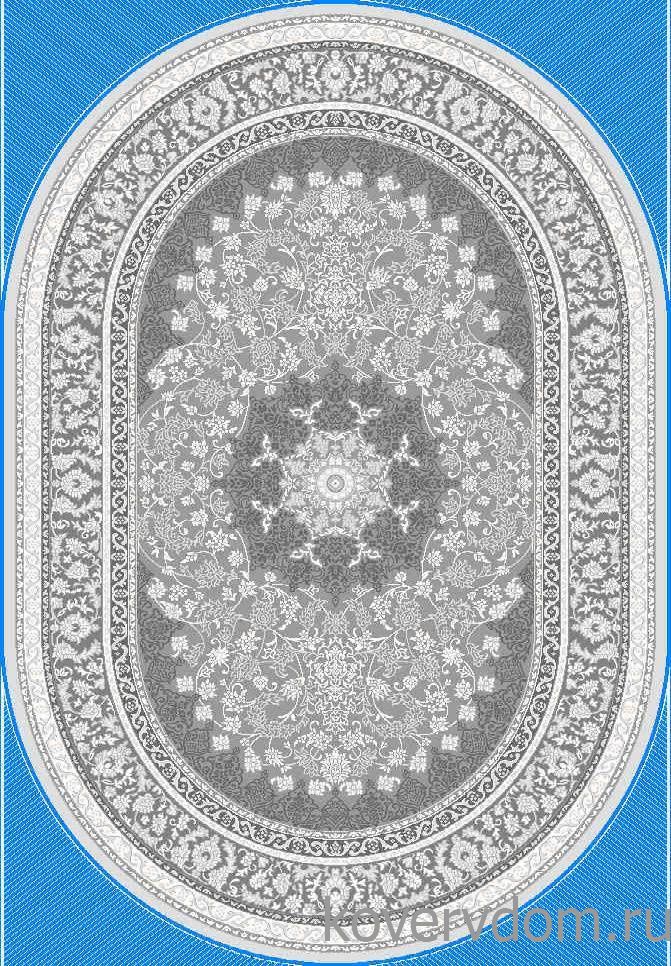 Ковер ARMINA GA007G GREY / GREY Овал
