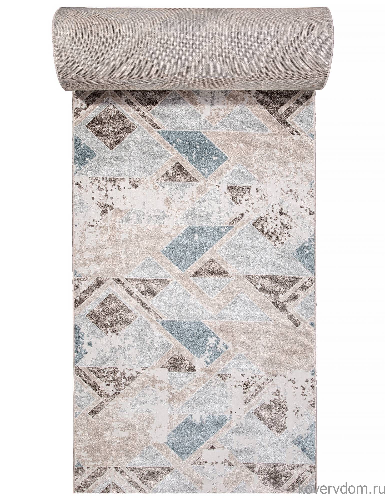 Ковровая Дорожка NATUREL D979 BEIGE-BLUE