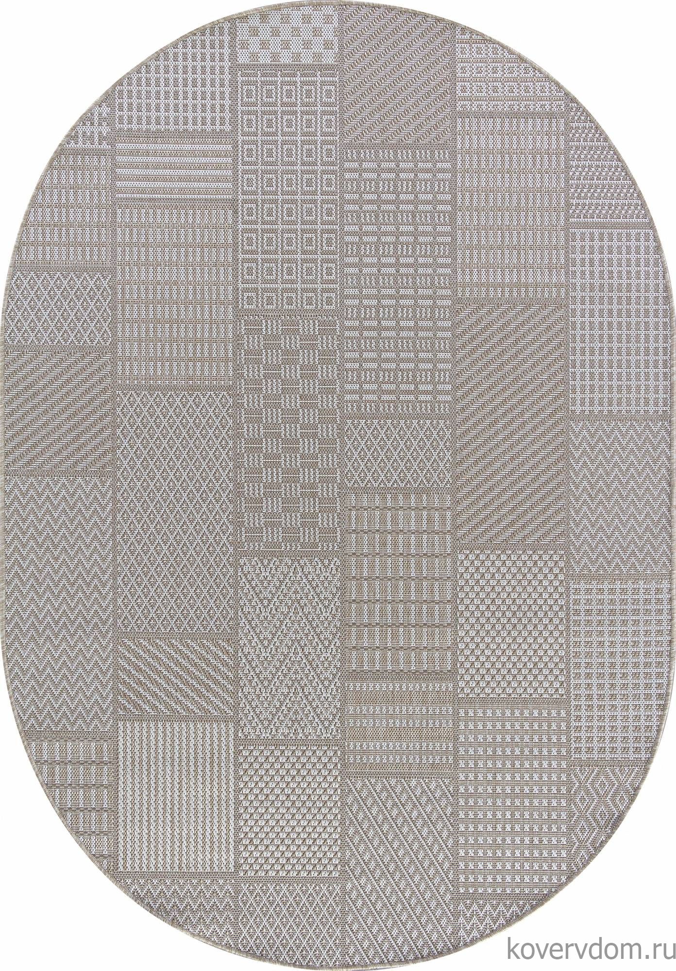 Ковер KAIR S160 BEIGE Овал Ковер KAIR S160 BEIGE Овал