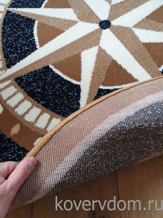 Ковер Морской КРУГ темно-синий Ковер Морской КРУГ темно-синий