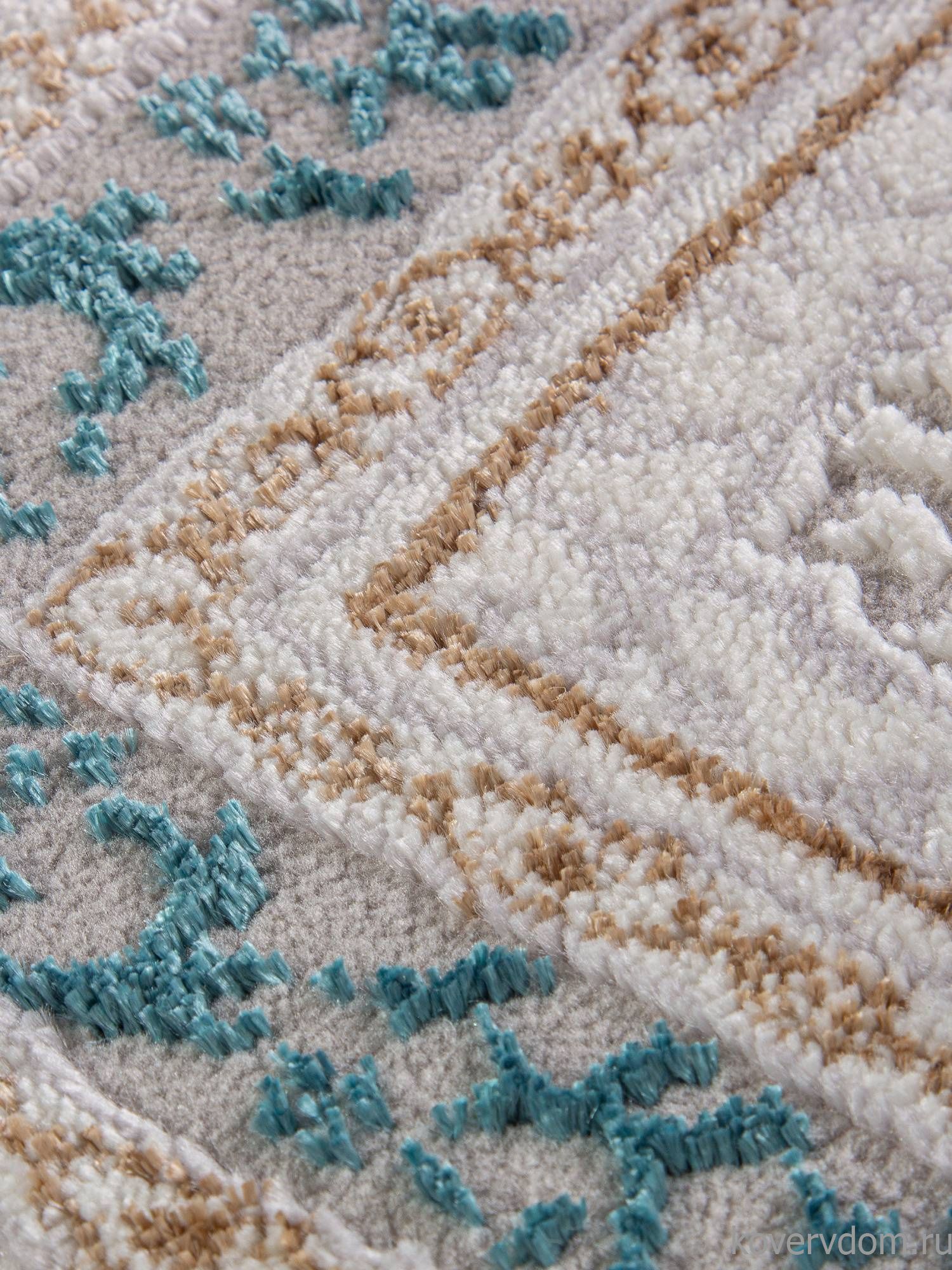 Ковер HALIF F641 GREEN-BLUE