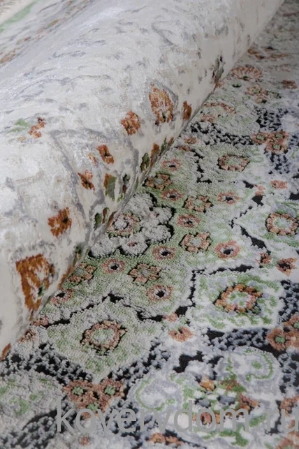 Ковер Amira 4922A D.Blue-L.Grey (зелёный) Овал Ковер Amira 4922A D.Blue-L.Grey (зелёный) Овал