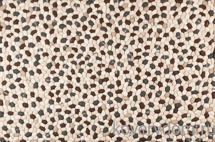 Ковер ручной работы из валяной шерсти ROCKS beige Ковер ручной работы из валяной шерсти ROCKS beige