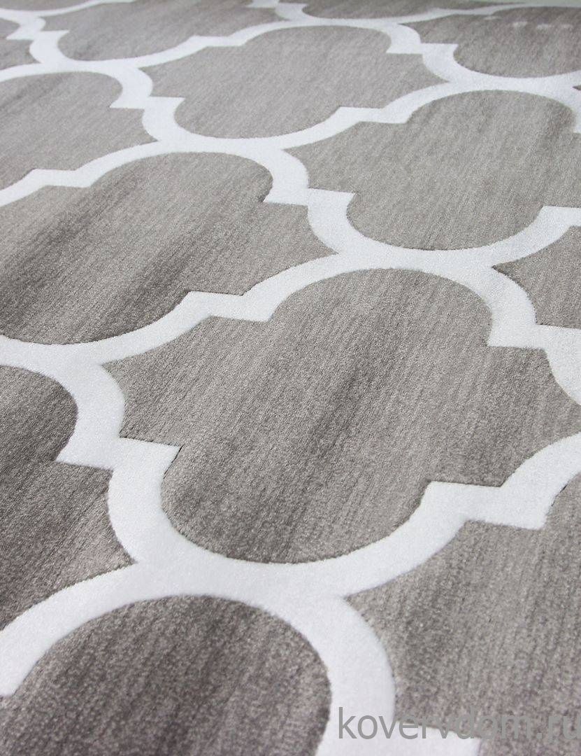 Ковер MEGA CARVING WK d422 GRAY-NATURAL