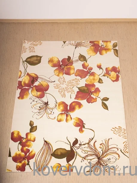 Шерстяной ковер Hunnu Цветы 6A1535 001 Шерстяной ковер Hunnu Цветы 6A1535 001