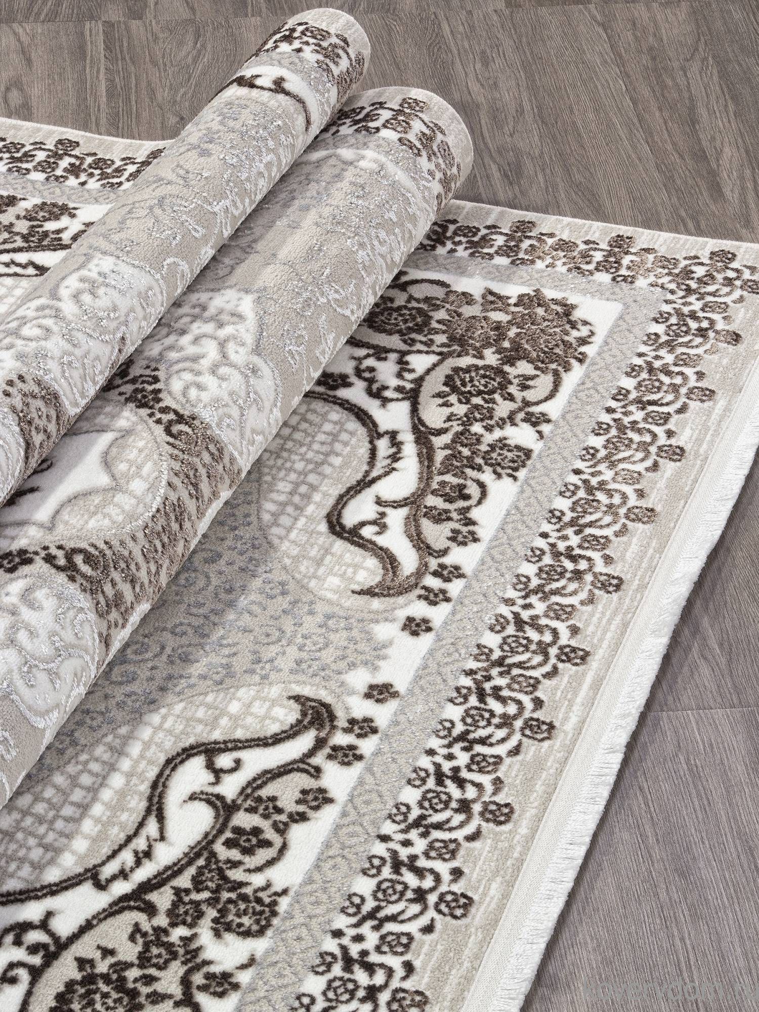 Ковер ALFANI Q010A BROWN FDY/CREAM SHRINK