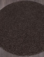 Ковер Шегги коричневый PLATINUM t600 D.BEIGE-BROWN Круг