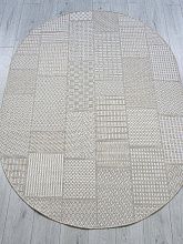 Круглый ковер KAIR S160 BEIGE Овал