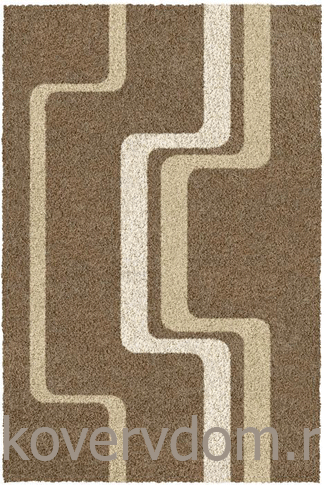 Ковер фризе JAZZY DASH  dark beige 
