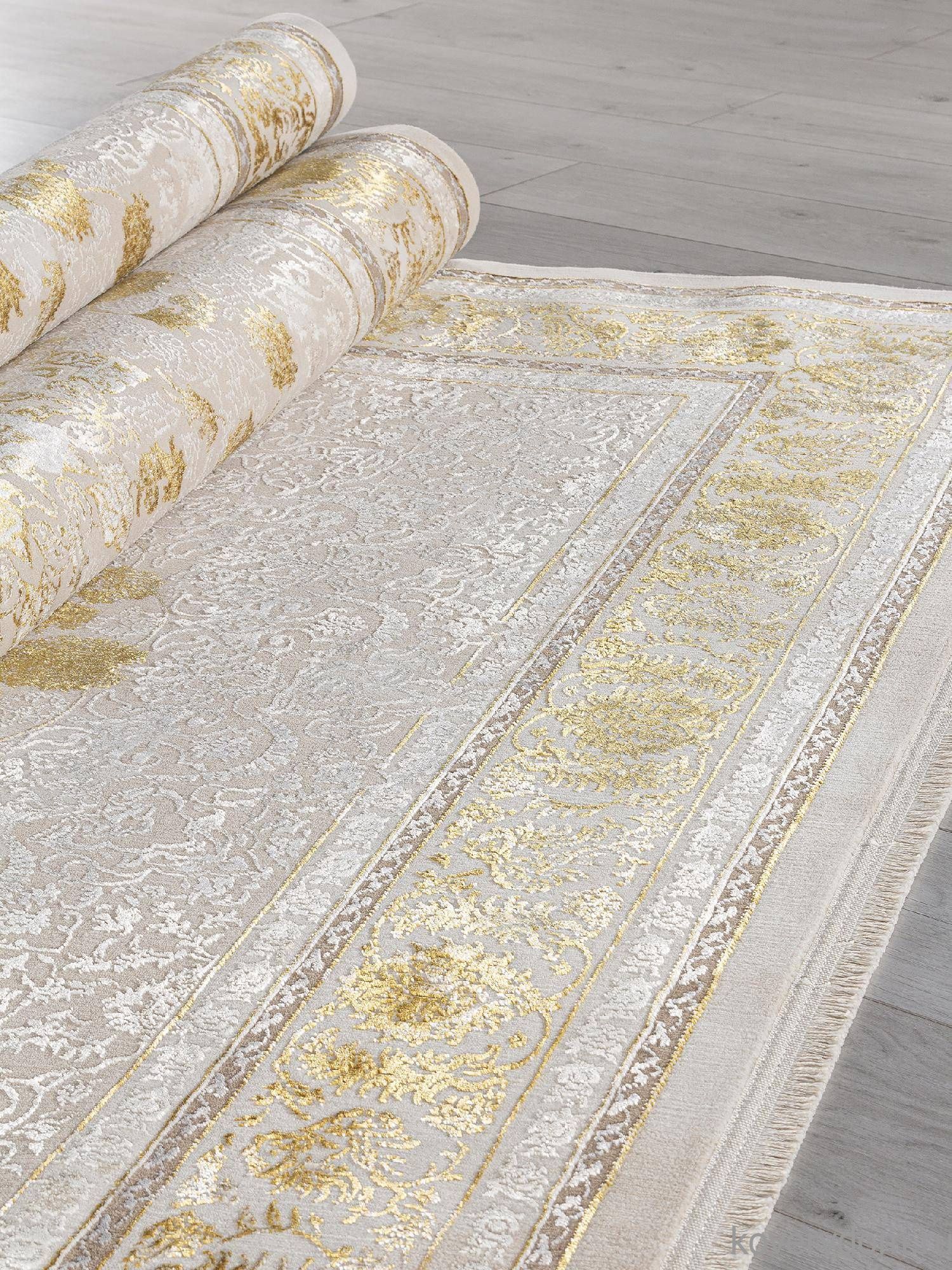 Ковер DELINA A123B CREAM / GOLD FDY
