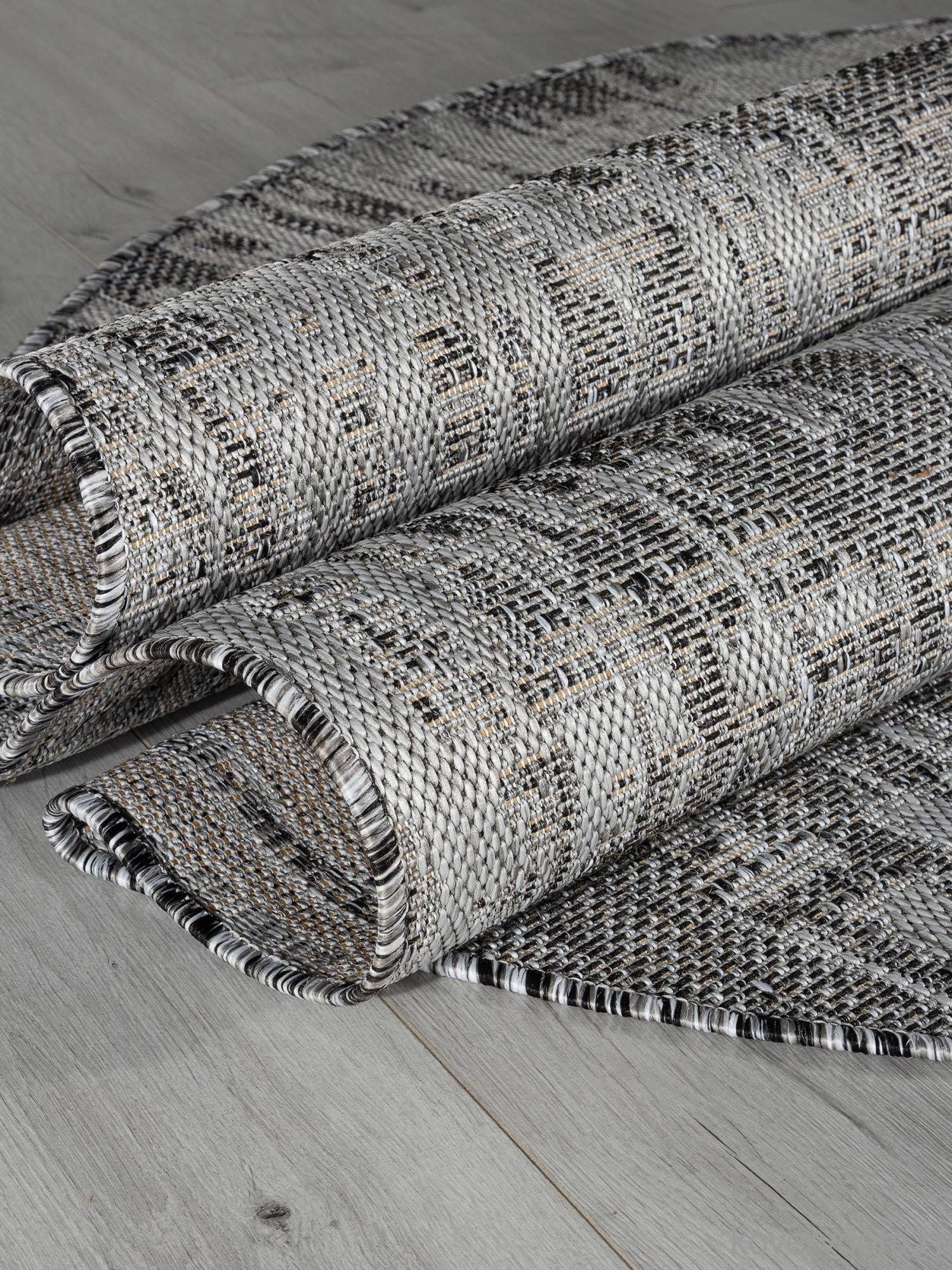 Ковер KAIR S144 DARK GRAY Овал