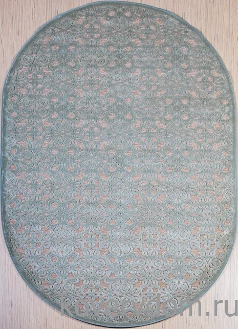 Рельефный ковер из вискозы GENOVA R 38036 6555 90 ОВАЛ