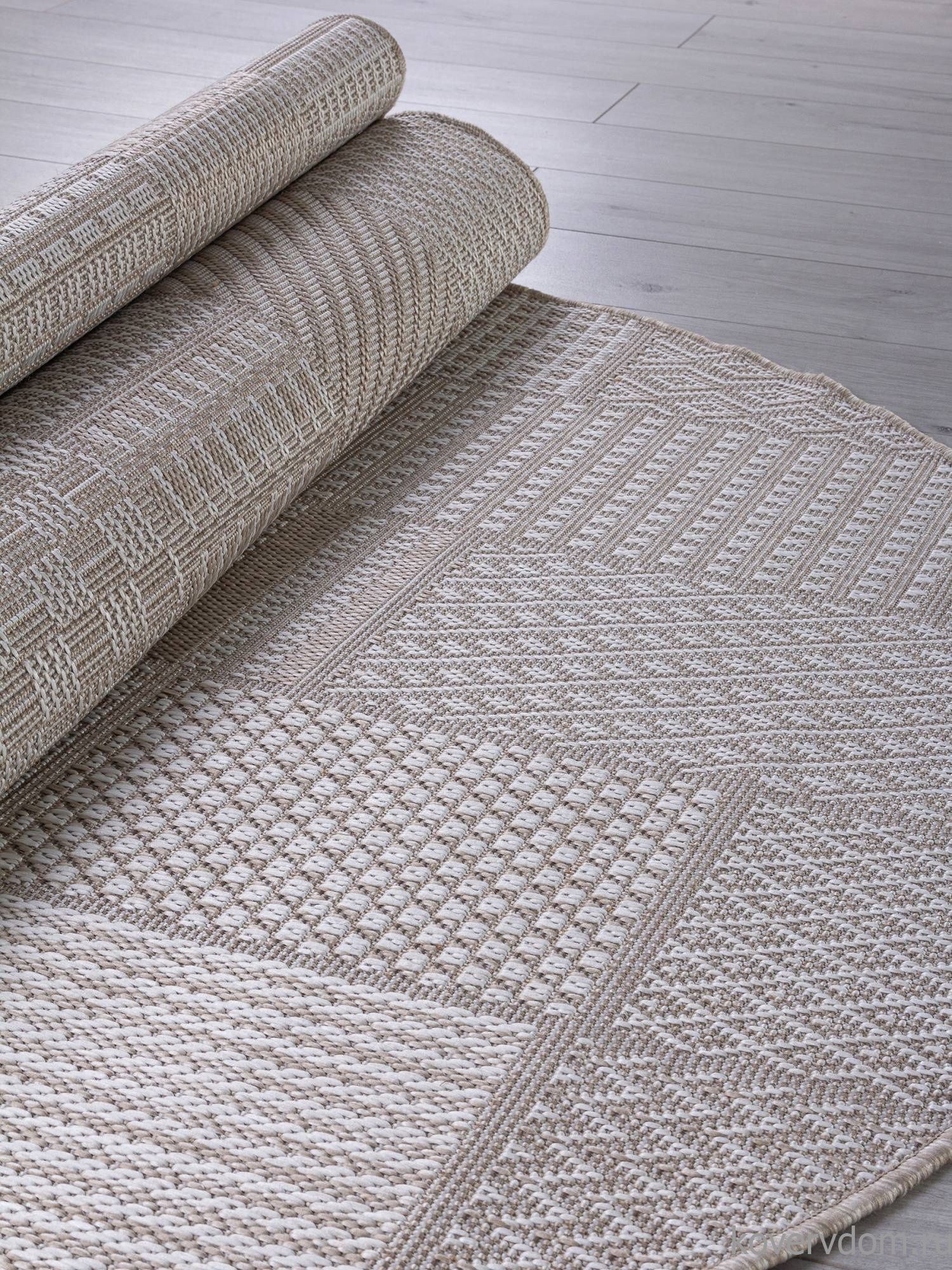 Ковер KAIR S160 BEIGE Овал Ковер KAIR S160 BEIGE Овал