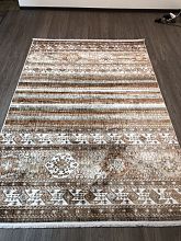 Ковер из Турции гипоаллергенный искусственный SEATTLE 03885A ACIK GRI / ACIK TERRA