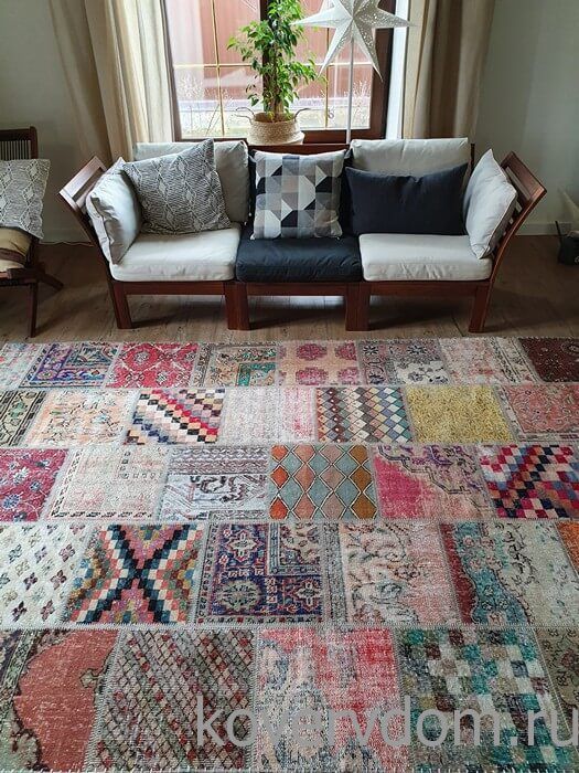 Ковер винтажный ПЭЧВОРК ручной работы Vintage Look at Me P-97 Ковер винтажный ПЭЧВОРК ручной работы Vintage Look at Me P-97