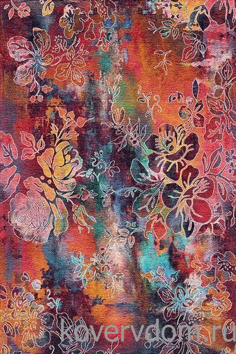 Шерстяной ковер Hunnu Цветы 6A1820 069 Шерстяной ковер Hunnu Цветы 6A1820 069