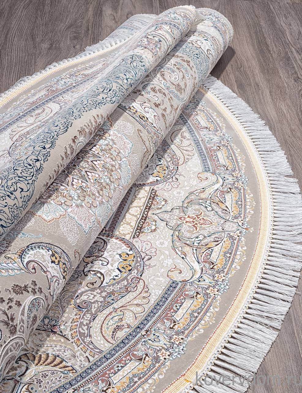 Ковер FARSI 1500 144 LIGHT GRAY Круг