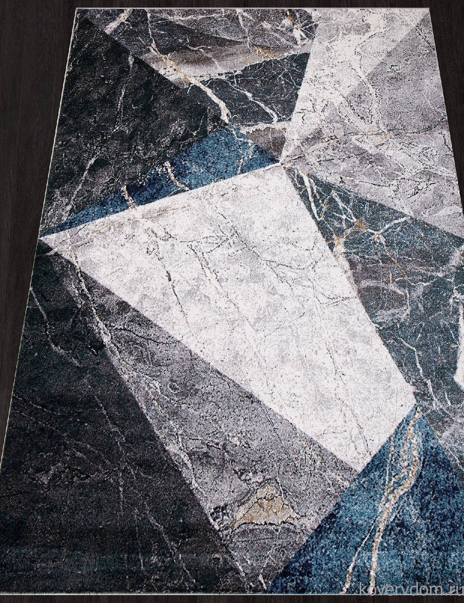 Ковер LONDON D829 GRAY-BLUE Ковер LONDON D829 GRAY-BLUE