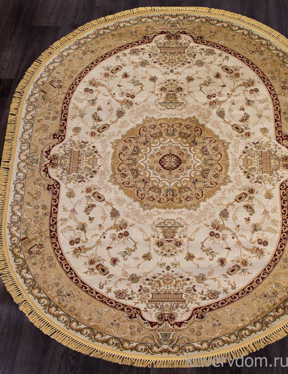 Ковер BUHARA d037 CREAM Овал