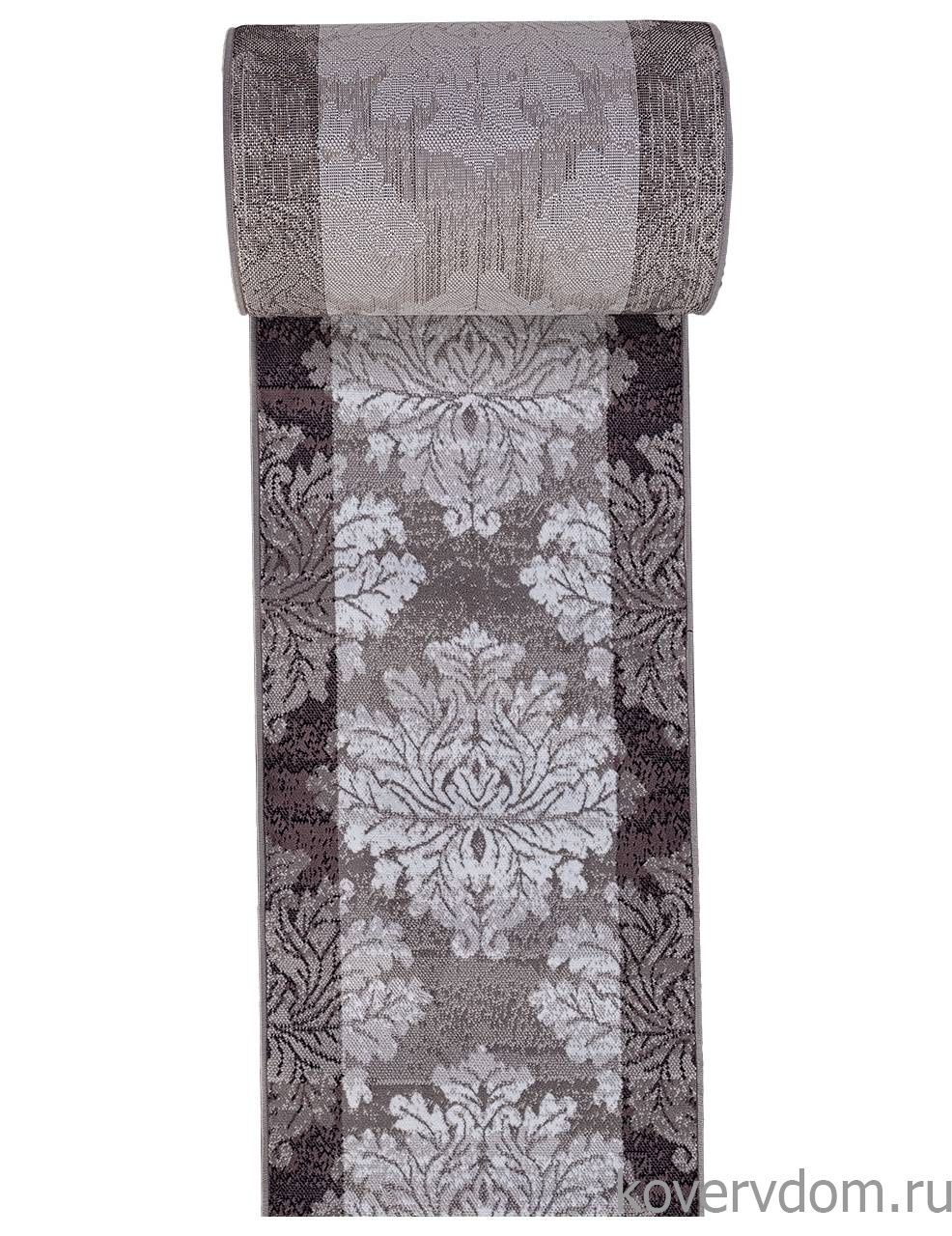 Ковровая дорожка SILVER d213 GRAY-PURPLE