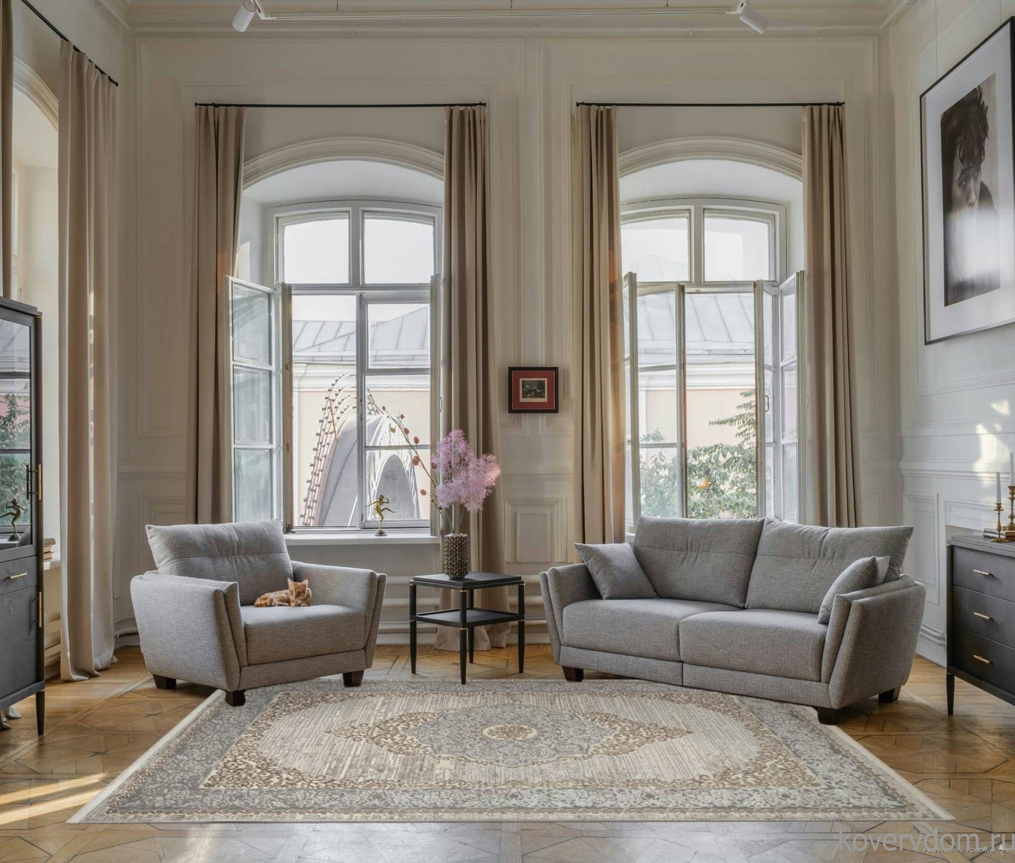 Ковер MARMARIS 26913A GRY / D.BEIGE Ковер MARMARIS 26913A GRY / D.BEIGE