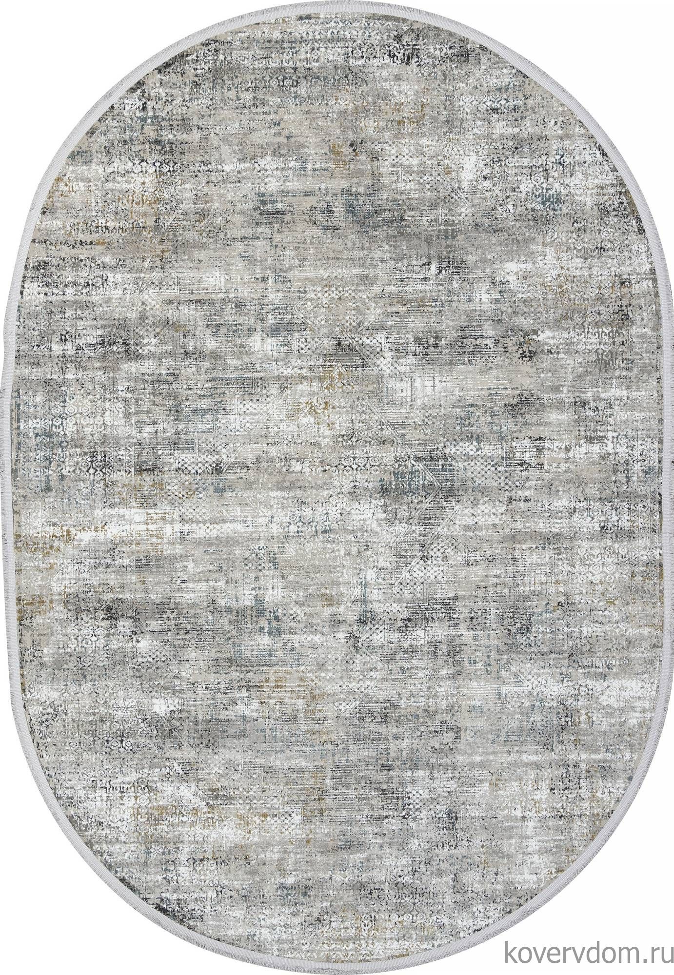 Ковер LORENZO C270AJ GREY / BLUE Овал