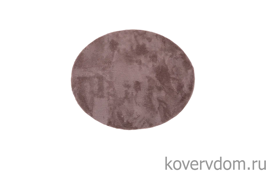 Ковер из искусственного меха Chic 1000A BROWN_3000 круг Ковер из искусственного меха Chic 1000A BROWN_3000 круг