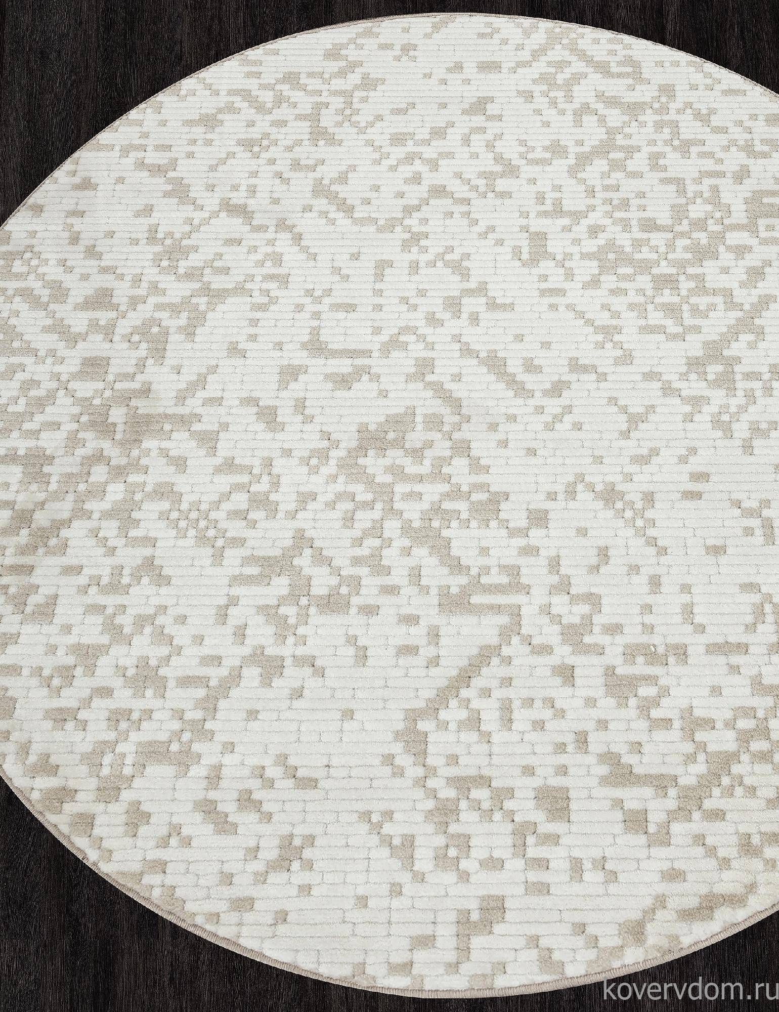 Ковер MAKSIMUS L040 CREAM Круг