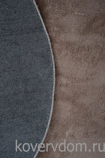 Ковер из искусственного меха Chic 1000A BROWN_3000 круг Ковер из искусственного меха Chic 1000A BROWN_3000 круг