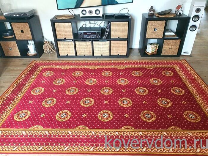 Полушерстяной ковер Classic Lider Rose