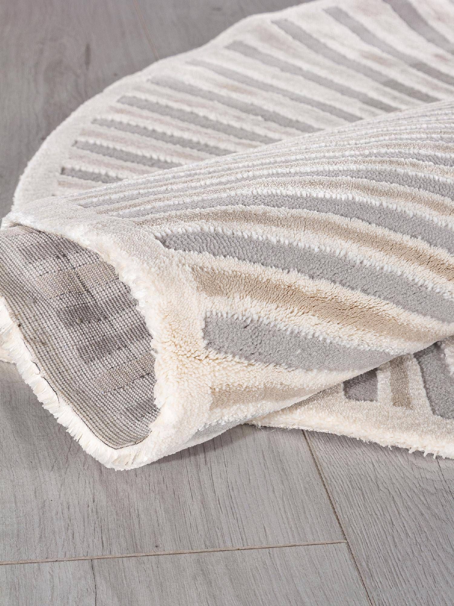 Ковер SAFIR-A 00837C GREY / BROWN Круг