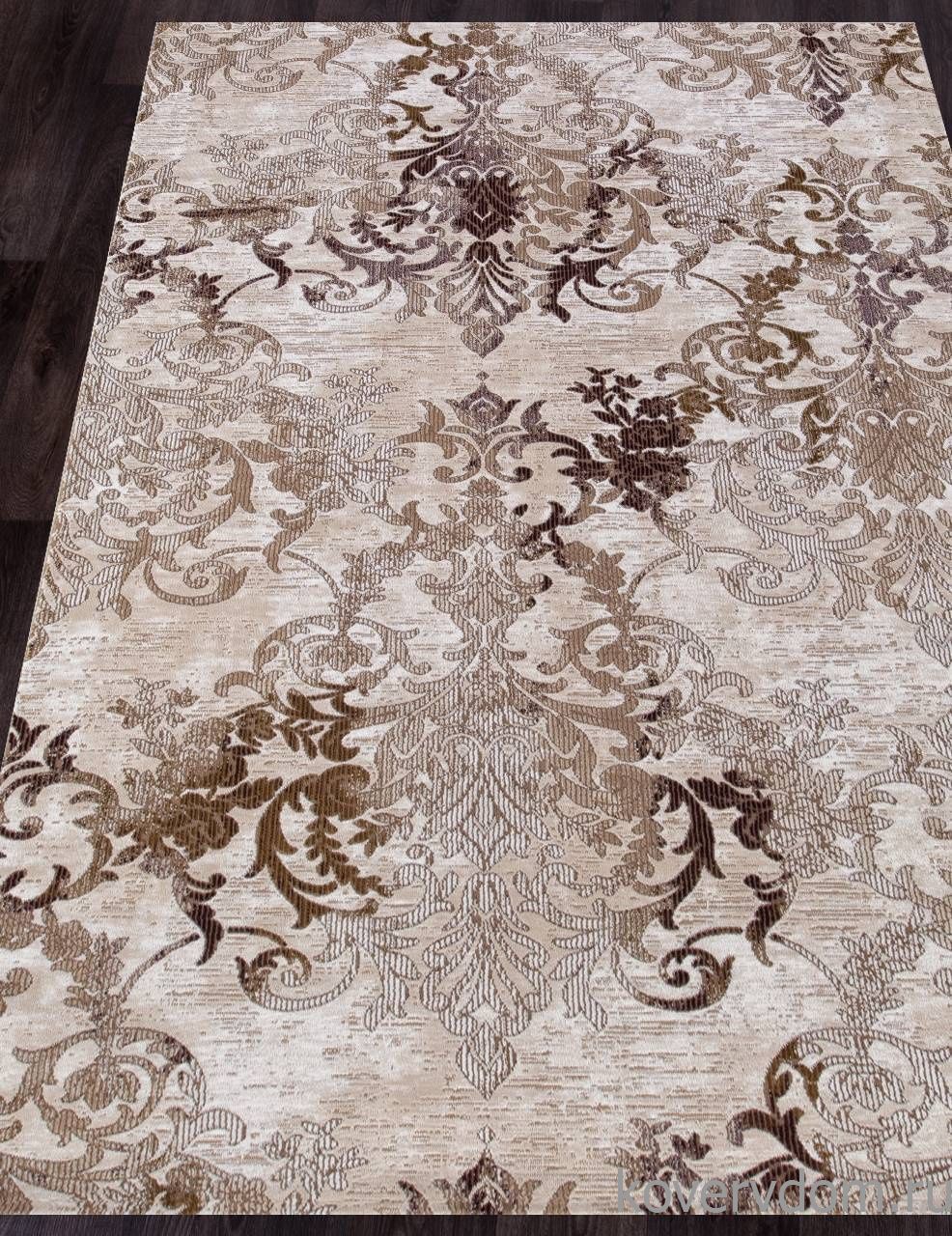 Ковер QUANTUM 03011B BROWN / BROWN Ковер QUANTUM 03011B BROWN / BROWN