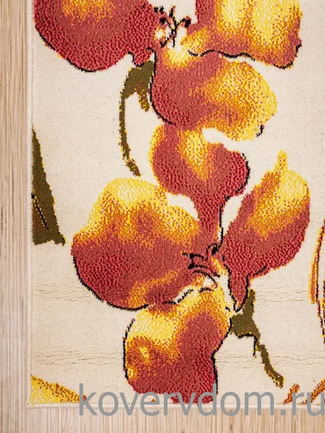Шерстяной ковер Hunnu Цветы 6A1535 001 Шерстяной ковер Hunnu Цветы 6A1535 001