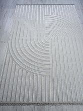 Пушистый ковер OSHA O2654 995 GREY / GREY