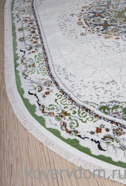 Ковер Amira 4922A D.Blue-L.Grey (зелёный) Овал Ковер Amira 4922A D.Blue-L.Grey (зелёный) Овал