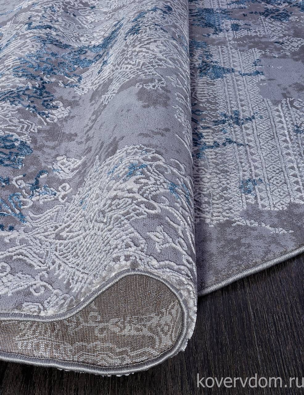 Ковер ARMINA 03851A BLUE / BLUE Круг Ковер ARMINA 03851A BLUE / BLUE Круг