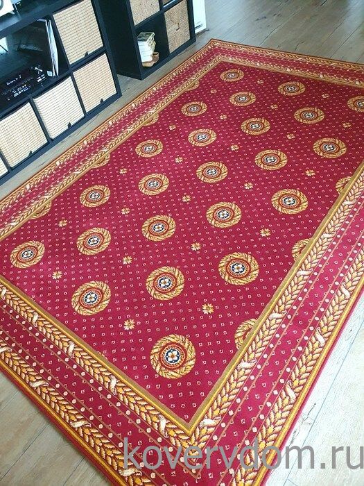 Полушерстяной ковер Classic Lider Rose