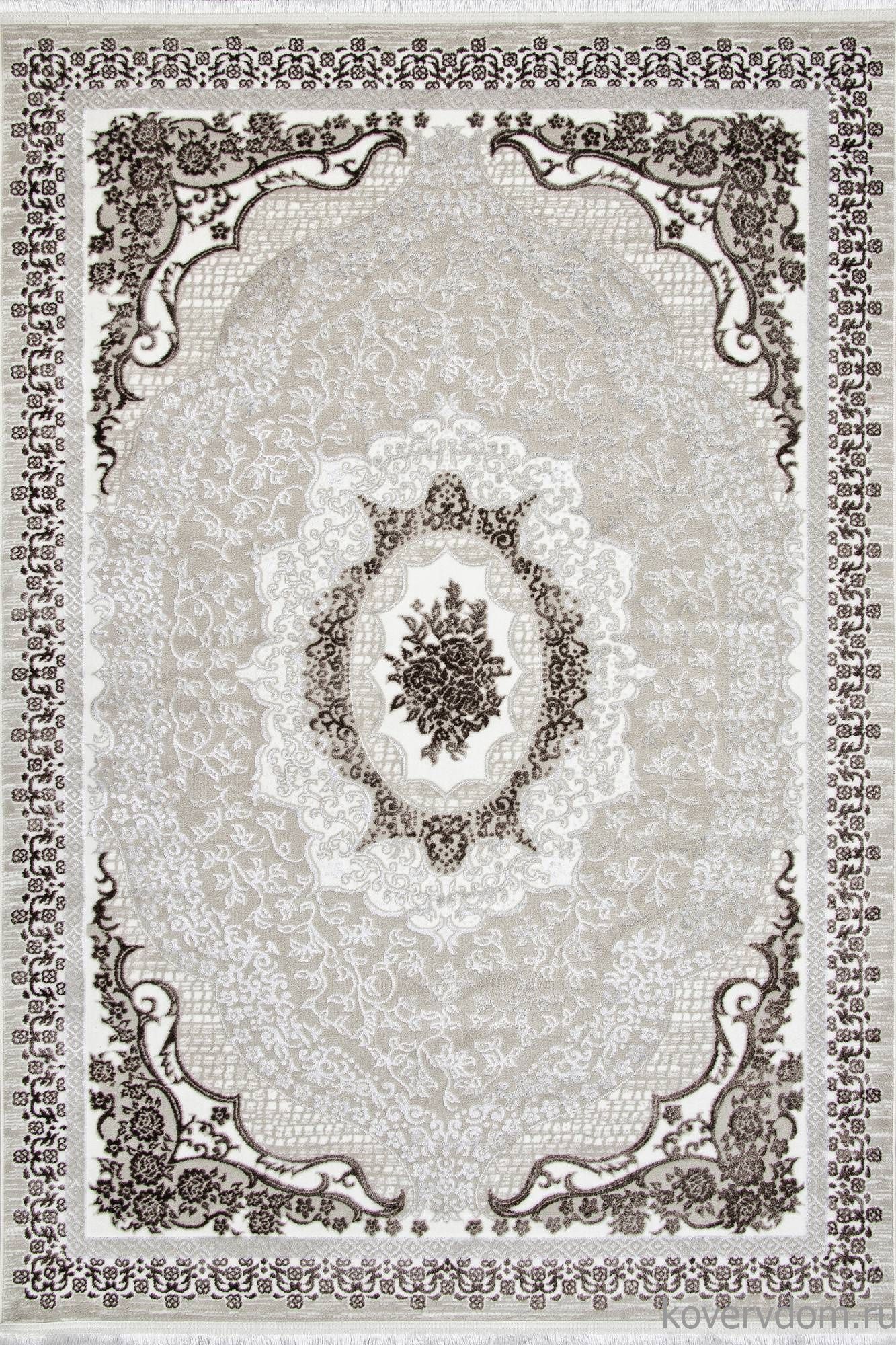 Ковер ALFANI Q010A BROWN FDY/CREAM SHRINK Ковер ALFANI Q010A BROWN FDY/CREAM SHRINK