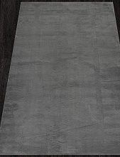 Ковер с длинным ворсом серый SOFT RABBIT Solid ANTHRACITE 995