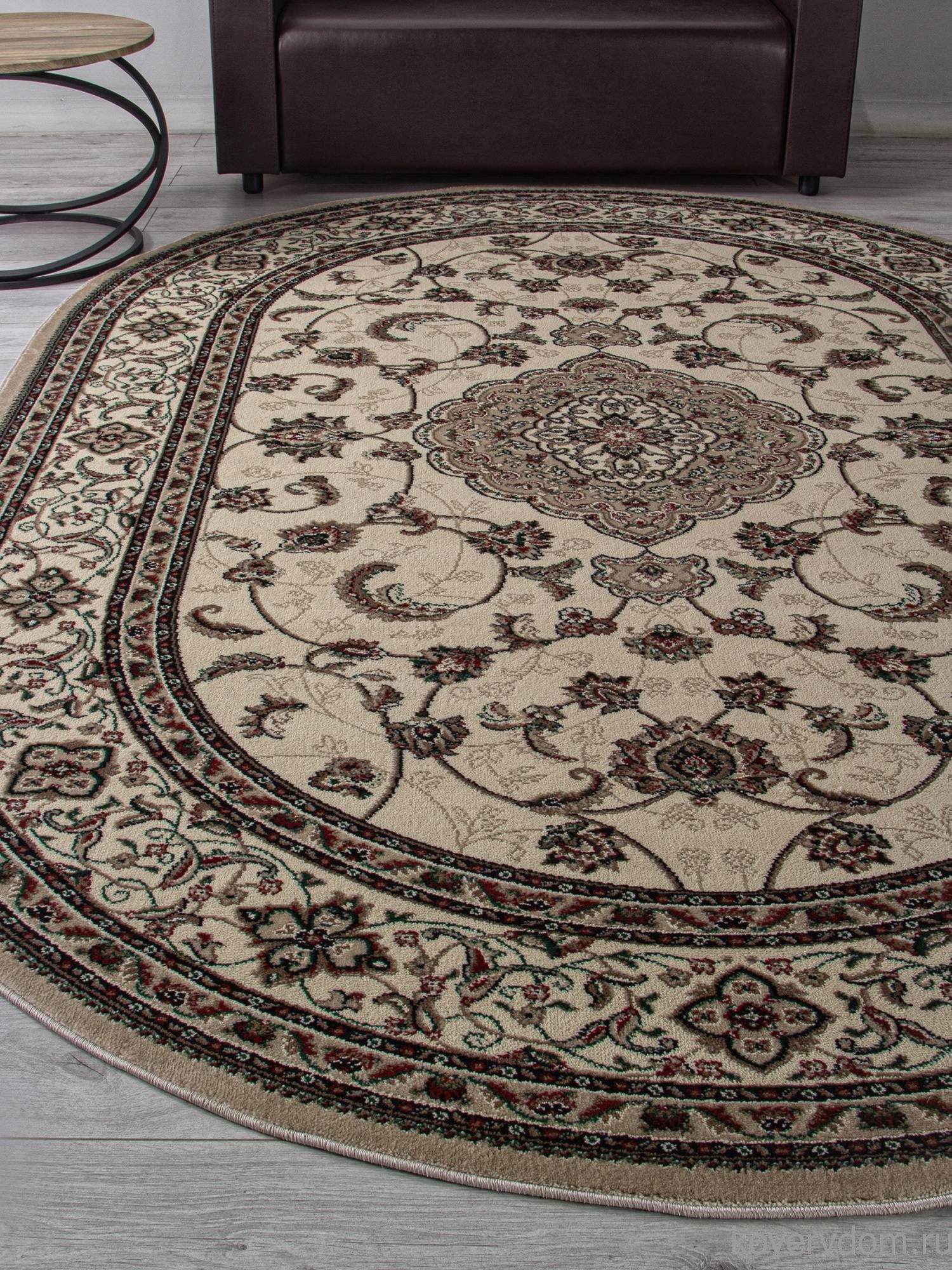 Ковер COLIZEY-A D389 BEIGE Овал Ковер COLIZEY-A D389 BEIGE Овал