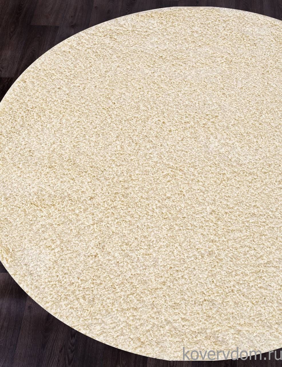 Ковер SHAGGY ULTRA s600 CREAM Круг